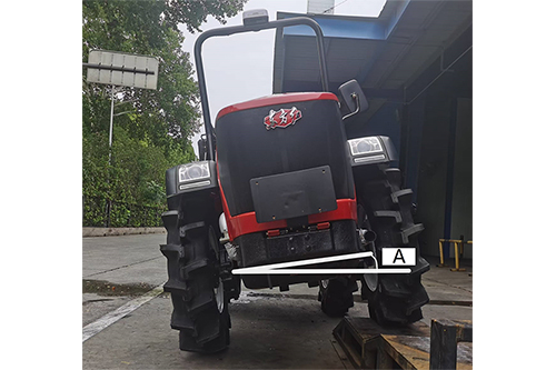 Articulation angle: 15°