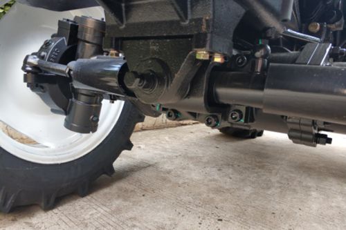 Heavy-duty front axle